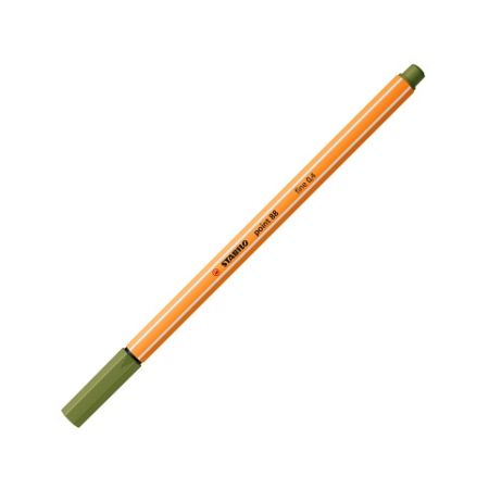 STABILO Jemný liner - point 88 - zelený mech
