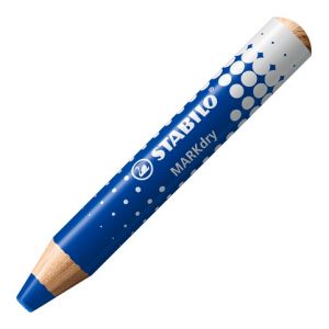 STABILO Suchý popisovač na tabuli a flipchart - MARKdry - modrá