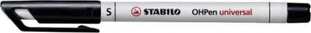 STABILO Popisovač - OHPen universal - nepermanentní - superfine - černá