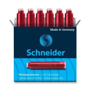 Bombičky SCHNEIDER červené 6ks