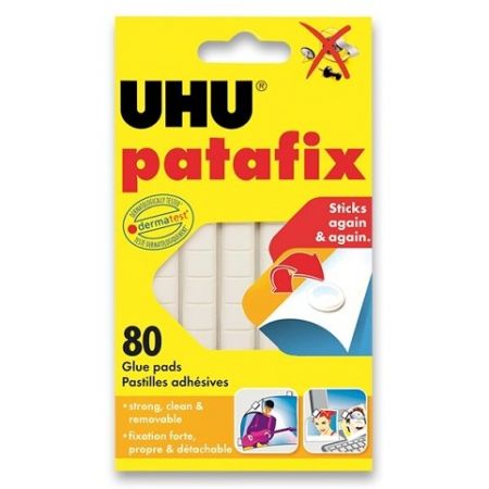 UHU Tac Patafix - lepící polštářek 6x14cm 80 ks bílý