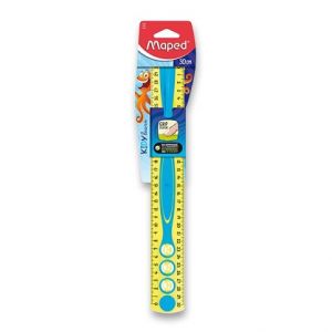 Pravítko MAPED Kidy' Grip 30cm, mix barev