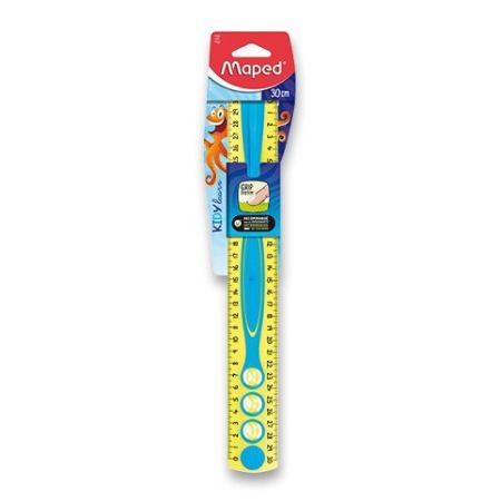 Pravítko MAPED Kidy' Grip 30cm, mix barev