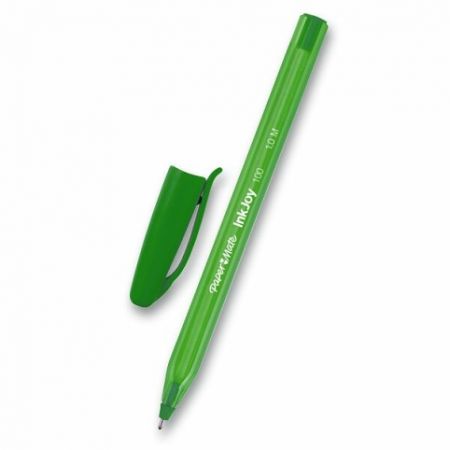 Kuličková tužka KT PAPERMATE Inkjoy 100 s víčkem zelená