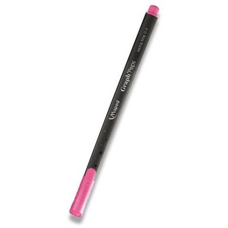 Liner MAPED Graph Peps 0,4mm růžová