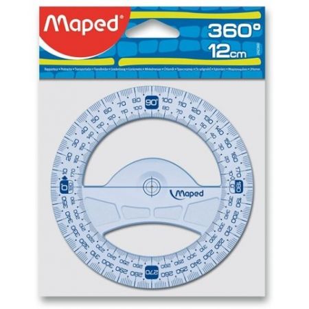 Úhloměr MAPED Geometric 360° průměr 12cm