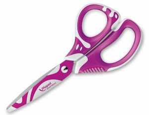 Nůžky Zenoa Fit 13cm asymetrická rukojeť 3 barvy