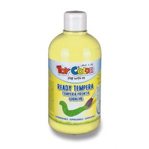 Tempera PASUTO Toy Color světle žlutá 500ml
