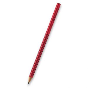 FABER-CASTELL Grafitová tužka GRIP 2001 červená 2=B (číslo 1)