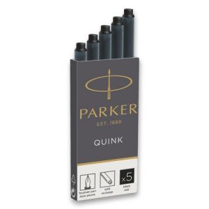Inkoustové bombičky Parker ROYAL černé 5ks (do plnicích per PARKER)