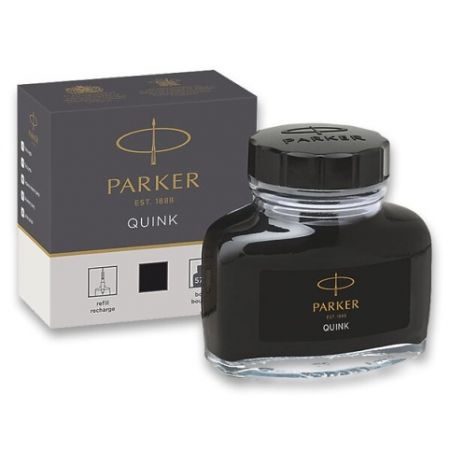 Inkoust lahvičkový Parker ROYAL černý (do plnicích-plnících per PARKER)