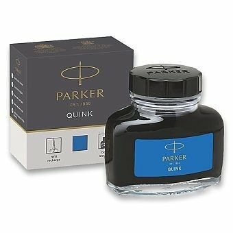 Inkoust lahvičkový Parker ROYAL OMYVATELNÝ modrý (do plnicích-plnících per PARKER)