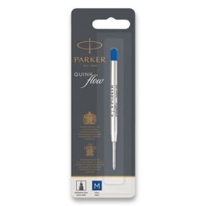 Náplň Parker ROYAL QuinkFlow do kuličkových tužek modrá šíře M