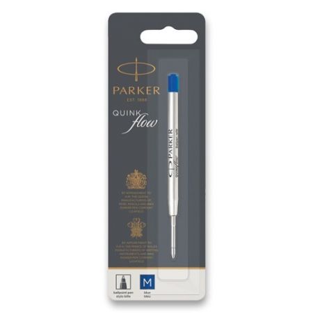 Náplň Parker ROYAL QuinkFlow do kuličkových tužek modrá šíře M