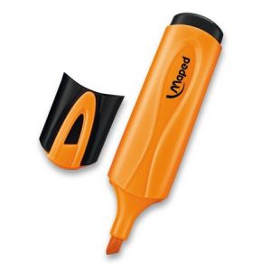 Zvýrazňovač MAPED Fluo Peps Classic oranžový