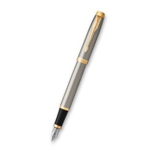 PARKER ROYAL IM Brushed Metal GT plnicí pero Hrot F (plnící) PP