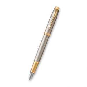 PARKER ROYAL IM Premium Warm Grey GT plnicí pero Hrot F (plnící) PP