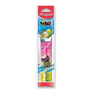 Pravítko MAPED Twist'n Flex duhové 15cm 3 druhy