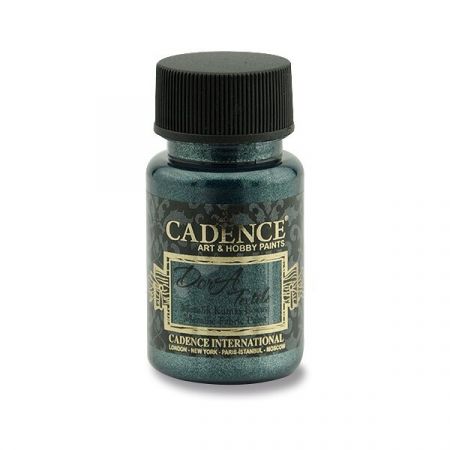 Textilní barva Cadence metal.petrolejová 50ml
