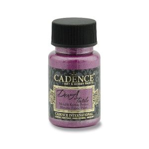 Textilní barva Cadence cyklamenová metal.fuchsiová 50ml