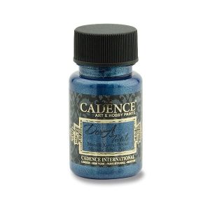 Textilní barva Cadence metal. tmavě modrá 50ml