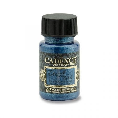 Textilní barva Cadence metal. tmavě modrá 50ml