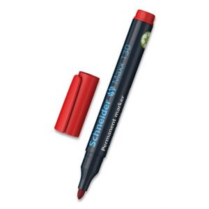 Popisovač Schneider Maxx 130 perm. - červená