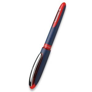 Popisovač Scneider One Business červený 0,6mm