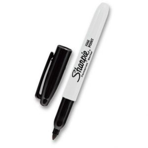 Permanentní popisovač Sharpie 0,9mm ČERNÝ