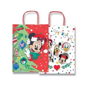 Vánoční papírová taška SADOCH Allegra Disney XS 160x80x210mm