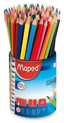 Pastelky Maped Color‚Peps 72 kusů (6 x 12 barev) v dóze