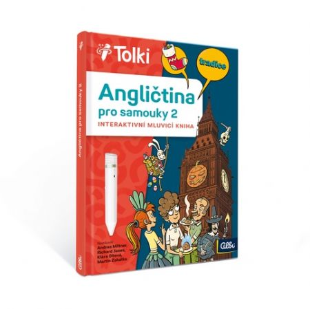 ALBI Kouzelné čtení Kniha Angličtina pro samouky 2