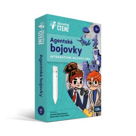 ALBI Kouzelné čtení Kniha Hra Agentské bojovky
