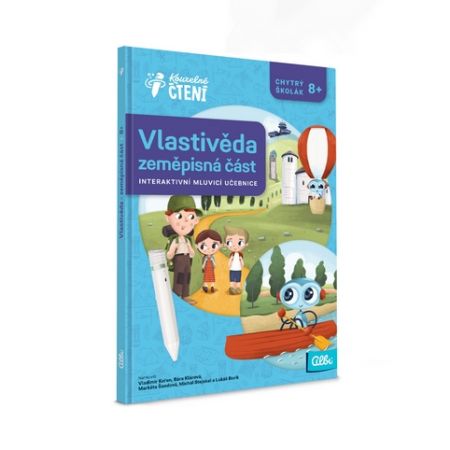 ALBI Kouzelné čtení Kniha Vlastivěda - zeměpisná část