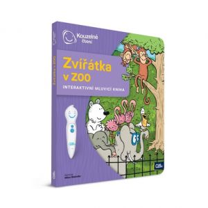 ALBI Kouzelné čtení Kniha Zvířátka v ZOO