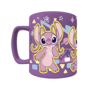 Stitch, hrnek s návlekem Angel