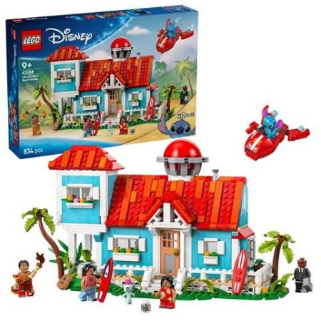 LEGO®Disney 43268 Lilo a Stitch a domek na pláži