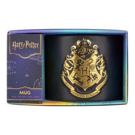 Harry Potter hrnek embosovaný Bradavice
