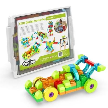 Engino STEM Qboidz Starter Set 1175 dílků