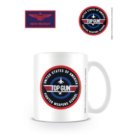 Top Gun keramický hrnek Fighter weapons school