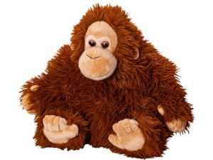 Orangutan plyšový 30cm sedící 0m+ v sáčku