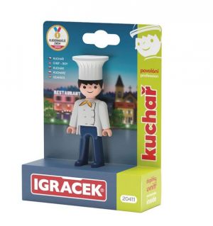EFKO Igráček Kuchař - figurka s příslušenstvím