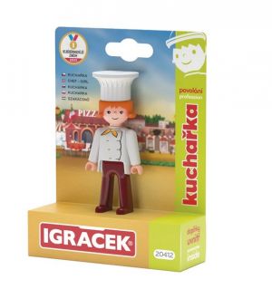 EFKO Igráček Kuchařka - figurka s příslušenstvím