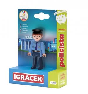 EFKO Igráček Policista - figurka s příslušenstvím