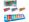 Xylofon, 3 barvy