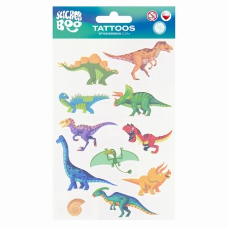 Tetovací obtisk dinosauři
