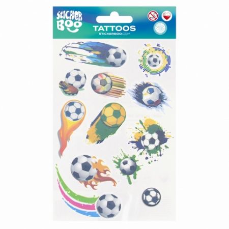 Tetovací obtisk fotbal míč