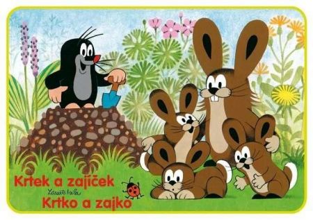 AKIM omalovánky A5 "Krtek a zajíček"