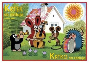 AKIM omalovánky A5 "Krtek se raduje"