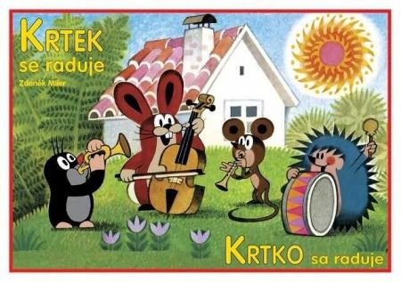 AKIM omalovánky A5 "Krtek se raduje"